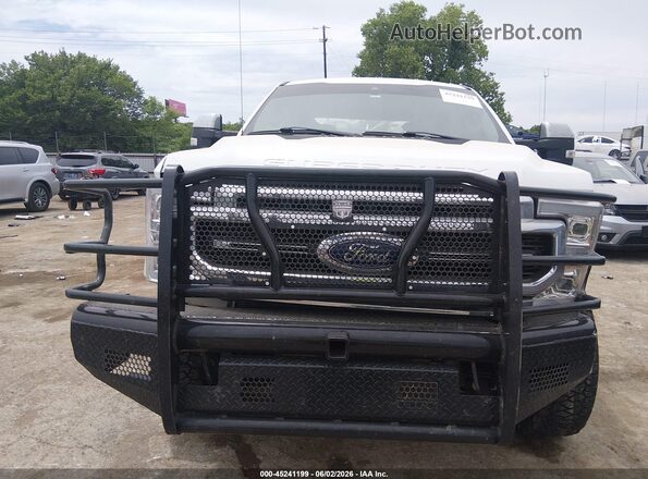 1FT7W2BT3LEC63395 2020 FORD F-250 White ხელსაწყოთა პანელის ხედი