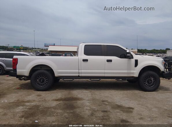 1FT7W2BT3LEC63395 2020 FORD F-250 White უკანა სალონის ხედი