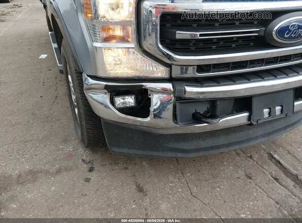 1FT7W2BT3LED16175 2020 FORD F-250 Silver Widok z przodu