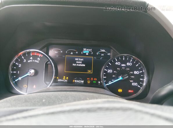 1FT7W2BT3LED16175 2020 FORD F-250 Silver Widok tylnych siedzeń