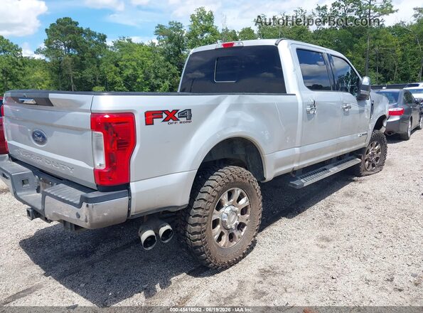 1FT7W2BT4HEE97410 2017 FORD F-250 Silver Tył prawy