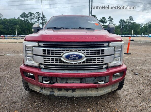 1FT7W2BT4JEC98198 2018 FORD F250 Red 