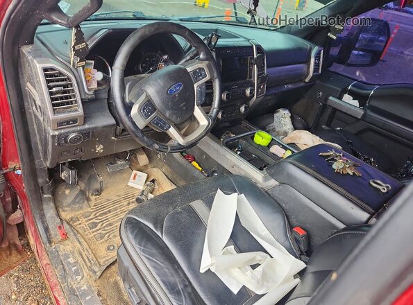 1FT7W2BT4JEC98198 2018 FORD F250 Red 
