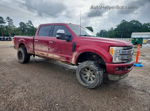1FT7W2BT4JEC98198 2018 FORD F250 Red 