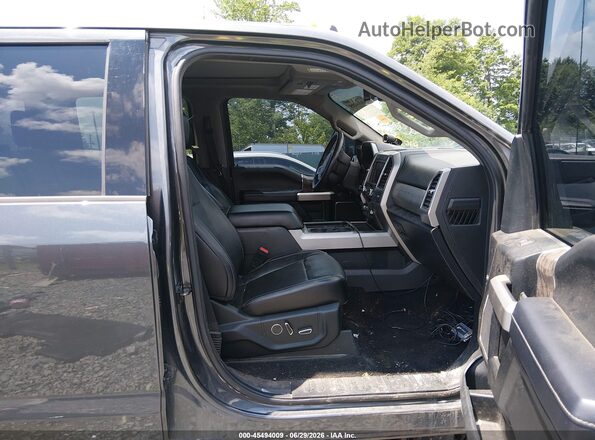 1FT7W2BT4KEE19989 2019 FORD F-250 Gray Widok wnętrza z przodu