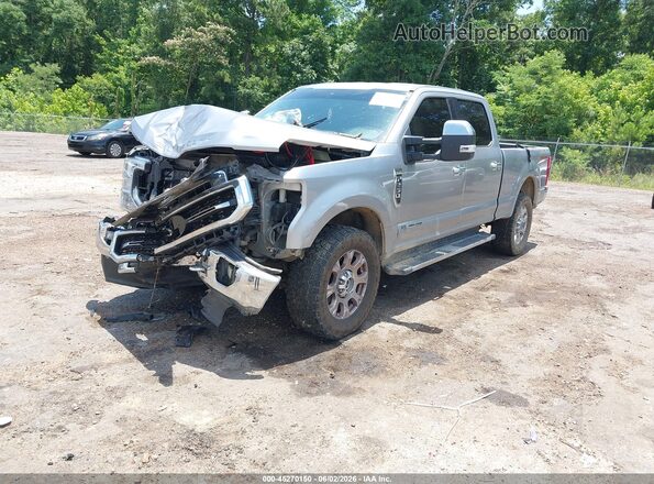 1FT7W2BT4LEC15968 2020 FORD F-250 Silver Przód lewy