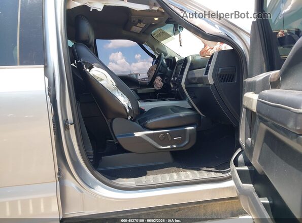 1FT7W2BT4LEC15968 2020 FORD F-250 Silver Widok wnętrza z przodu