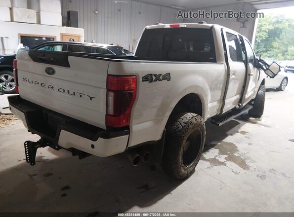 1FT7W2BT4LEE79983 2020 FORD F-250 White Задня права чверть