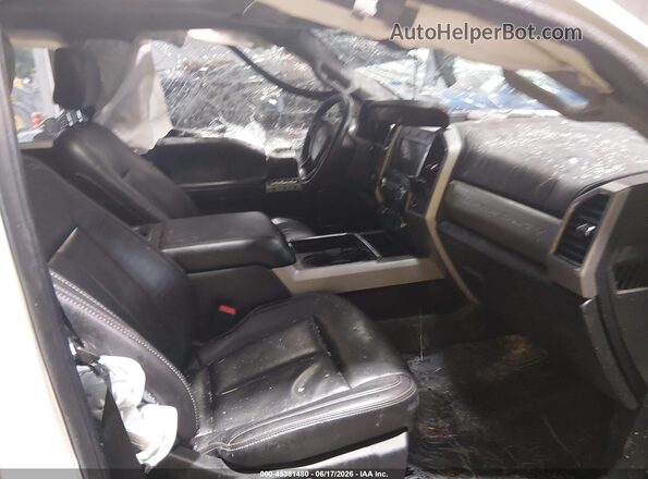 1FT7W2BT4LEE79983 2020 FORD F-250 White Вид салону спереду