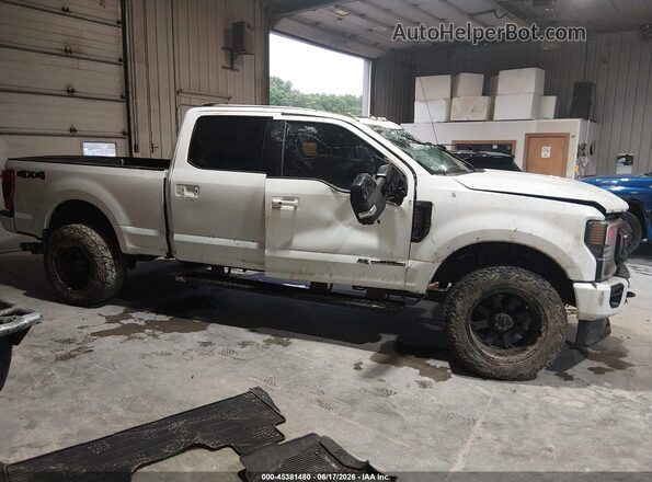 1FT7W2BT4LEE79983 2020 FORD F-250 White Вид задньої частини салону