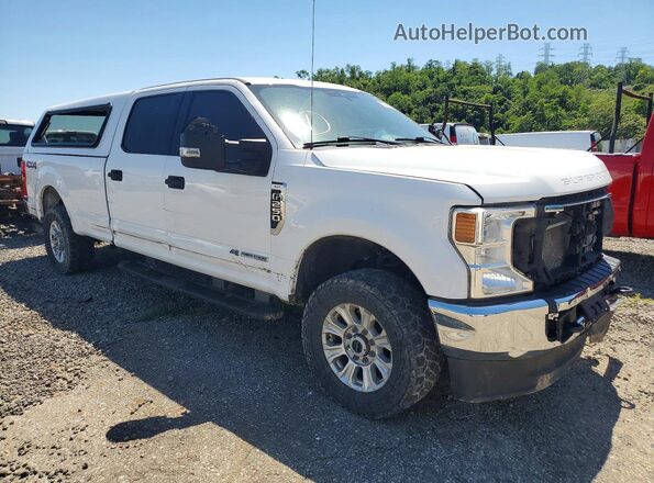 1FT7W2BT4MED03596 2021 FORD F250 White Delantero derecho