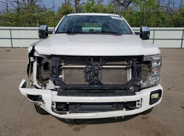 1FT7W2BT4MED67539 2021 FORD F250 White Widok z przodu