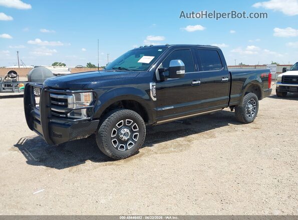 1FT7W2BT4NEE75757 2022 FORD F-250 Черный Передняя левая четверть