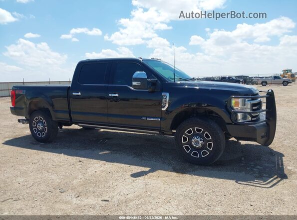 1FT7W2BT4NEE75757 2022 FORD F-250 Черный Вид задней части салона