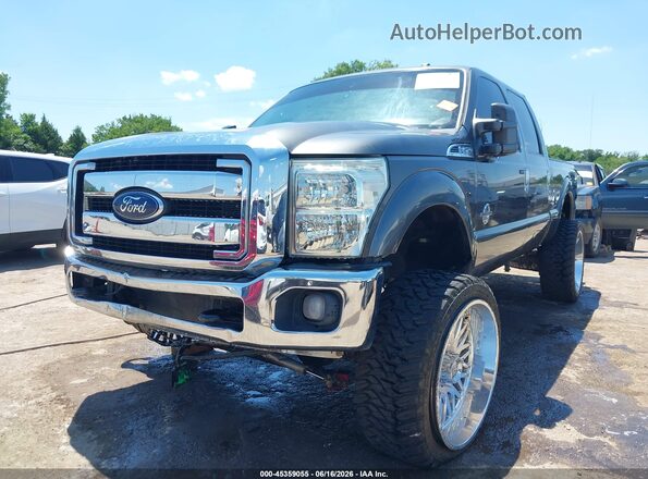 1FT7W2BT5GEA32150 2016 FORD F-250 Gray Передня ліва чверть
