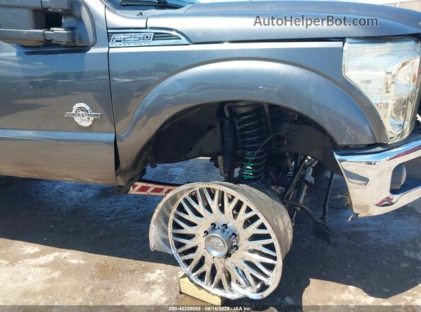 1FT7W2BT5GEA32150 2016 FORD F-250 Gray Вид спереду