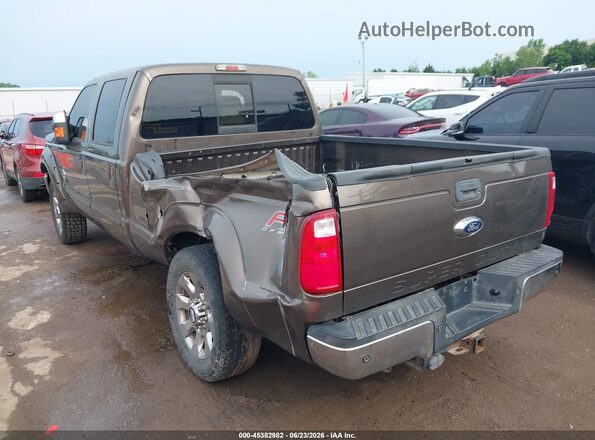 1FT7W2BT5GEB75714 2016 FORD F-250 Brown Задня ліва чверть