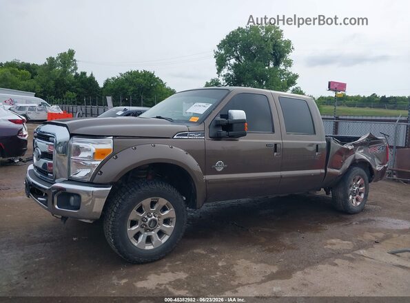 1FT7W2BT5GEB75714 2016 FORD F-250 Brown 