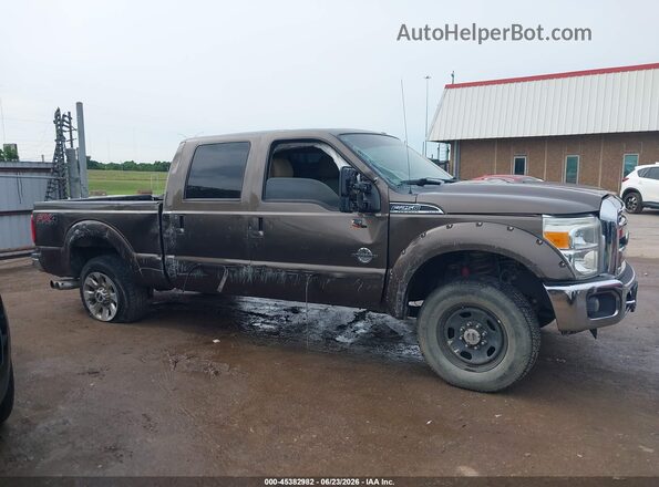 1FT7W2BT5GEB75714 2016 FORD F-250 Brown Панорамний вид салону 360°