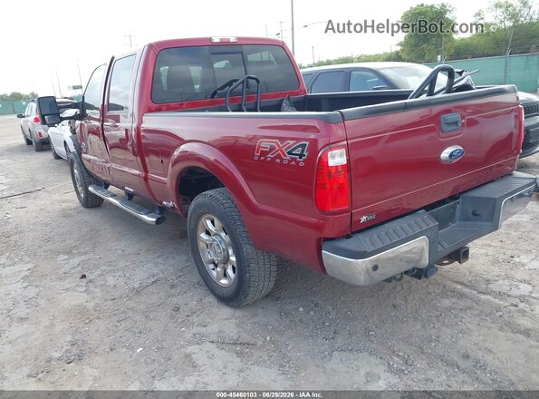 1FT7W2BT5GEC30291 2016 FORD F-250 Red Rear left