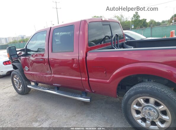 1FT7W2BT5GEC30291 2016 FORD F-250 Red 