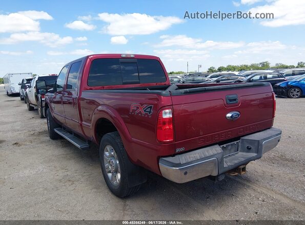 1FT7W2BT5GED22761 2016 FORD F-250 Red უკანა მარცხენა