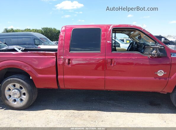 1FT7W2BT5GED22761 2016 FORD F-250 Red წინა ხედი
