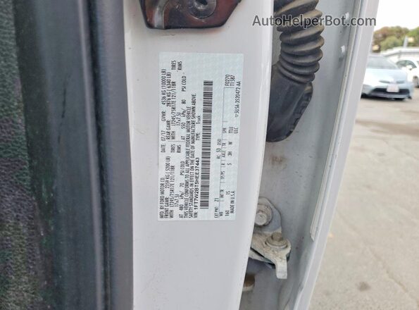 1FT7W2BT5HEE37443 2017 FORD F250 White Շարժիչի բաժամունքի տեսք