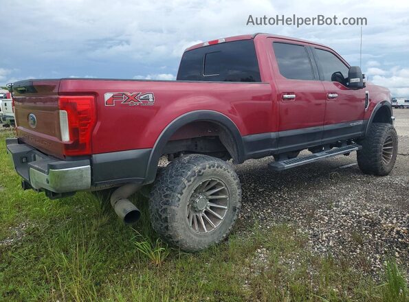 1FT7W2BT5HEE54856 2017 FORD F250 Red 