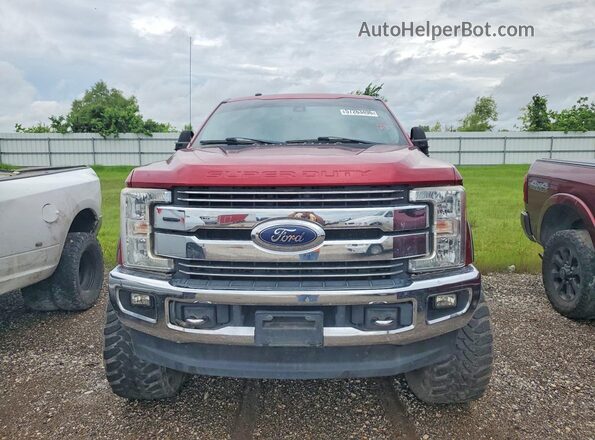 1FT7W2BT5HEE54856 2017 FORD F250 Red 