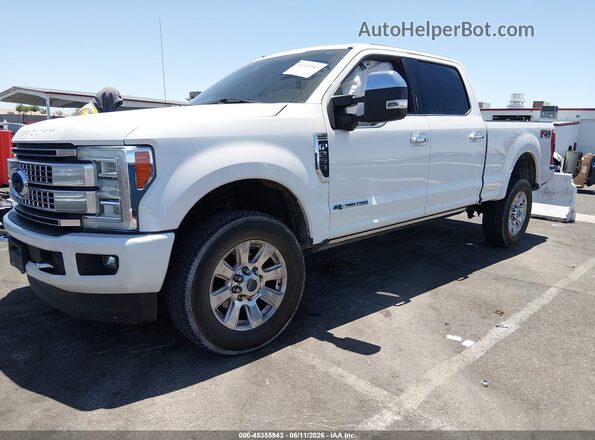1FT7W2BT5HEE57045 2017 FORD F-250 White Przód lewy