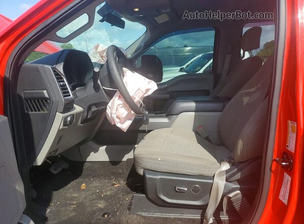 1FT7W2BT5JEB70780 2018 FORD F250 Red წინა სალონის ხედი