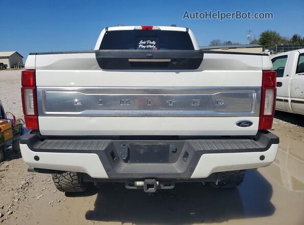 1FT7W2BT5LEC26624 2020 FORD F250 White უკანა ხედი