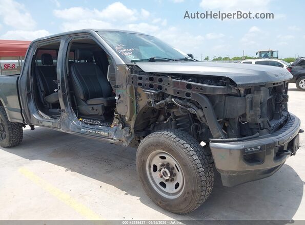 1FT7W2BT5LEE75540 2020 FORD F-250 Gray Front view