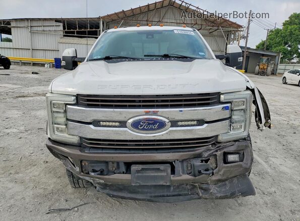 1FT7W2BT6HEC14344 2017 FORD F250 White Widok z przodu