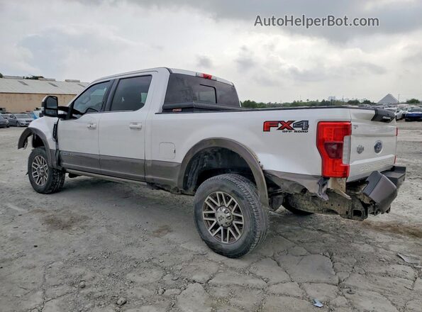 1FT7W2BT6HEC14344 2017 FORD F250 White Tył lewy