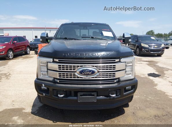 1FT7W2BT6JEB50926 2018 FORD F-250 Black Вид щитка приладів