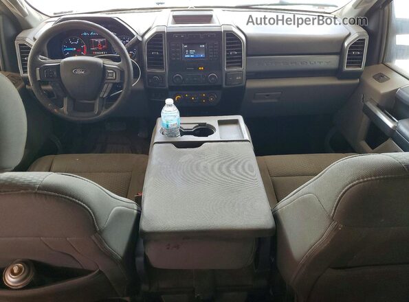 1FT7W2BT6KEC88810 2019 FORD F250 White Вид панелі приладів