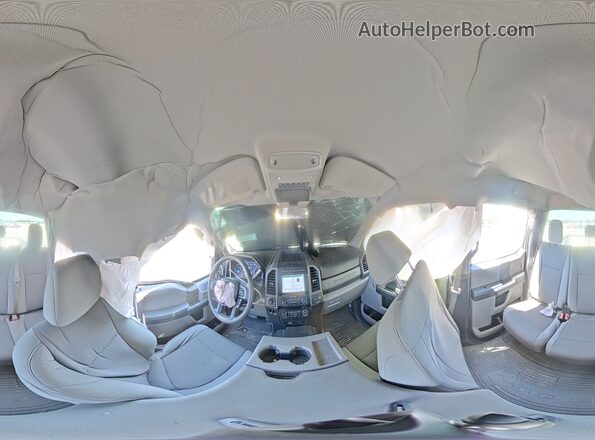 1FT7W2BT6KEE09318 2019 FORD F250 White VIN კოდის სტიკერის ხედი