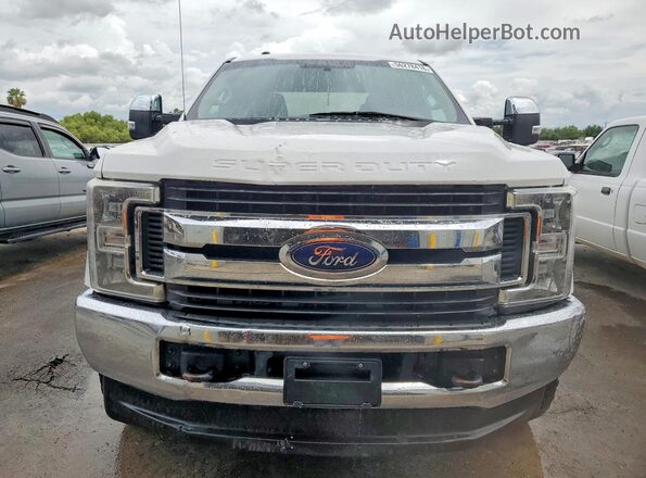 1FT7W2BT6KEE65517 2019 FORD F250 White Widok z przodu