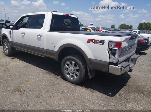 1FT7W2BT6MEC46012 2021 FORD F-250 White Trasero izquierdo