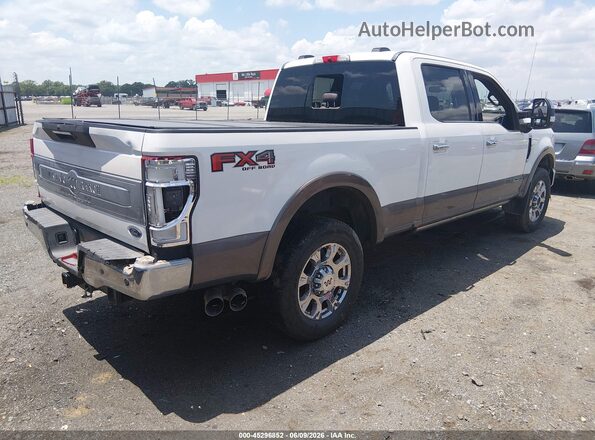 1FT7W2BT6MEC46012 2021 FORD F-250 White Trasero derecho