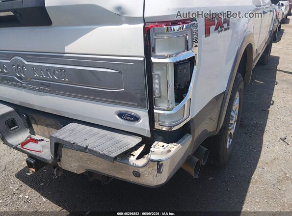1FT7W2BT6MEC46012 2021 FORD F-250 White Vista interior trasera