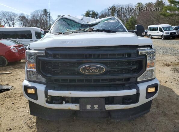 1FT7W2BT6NEG00810 2022 FORD F250 White Widok z przodu