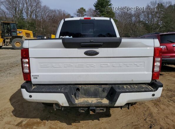 1FT7W2BT6NEG00810 2022 FORD F250 White Widok z tyłu