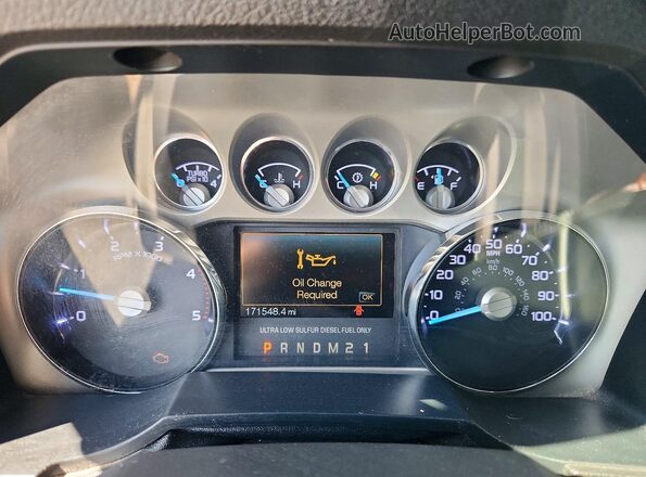 1FT7W2BT7GEB04336 2016 FORD F250 Black Սարքավորումների վահանակի տեսք