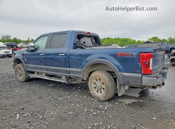 1FT7W2BT7HEB97473 2017 FORD F250 Blue Задня ліва чверть