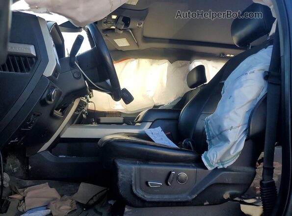 1FT7W2BT7HEB97473 2017 FORD F250 Blue Вид салону спереду
