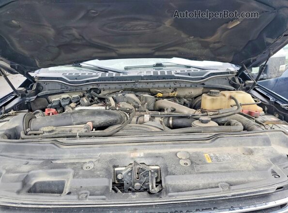 1FT7W2BT7HEB97473 2017 FORD F250 Blue Вид задньої частини салону