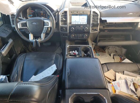 1FT7W2BT7HEB97473 2017 FORD F250 Blue Вид панелі приладів